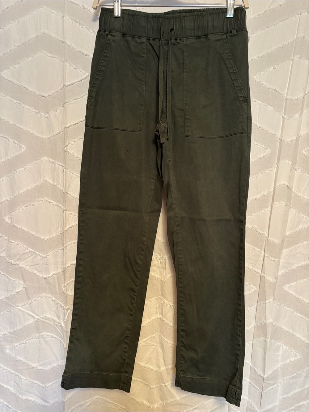 Olive Drawstring Women’s Pants